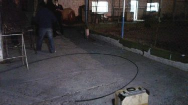 La cancha tenía habilitación municipal, a pesar de tener una precaria instalación eléctrica. Foto Archivo