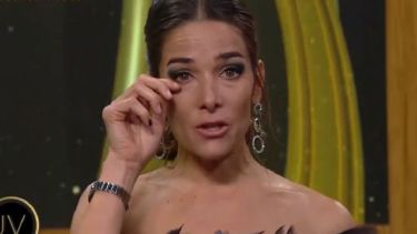 La conductora del ciclo le dedicó la emisión a su amiga, a quien definió como una hermana.-