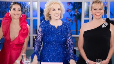 Las mujeres Legrand estuvieron juntas en el último programa del 2020.-