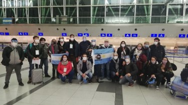 La misión de observadores, de la que forma parte Grabois, llegó hoy a Colombia.