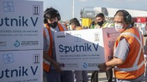 Imagen de Los desarrolladores de la Sputnik V difunden un estudio del Conicet sobre la efectividad de la vacuna rusa