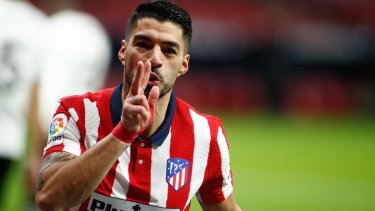 El uruguayo le dio la victoria al Colchonero.
