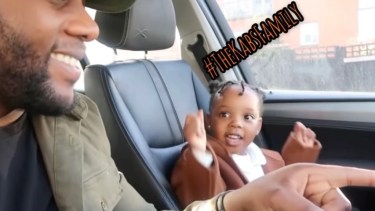 Con su capacidad, Mali sorprendió a todo el mundo. Las imágenes fueron tomadas por su papá.-