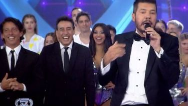 Tinelli volvió anoche a la pantalla del Trece. (Gentileza).-