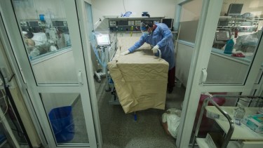 Viedma suma 180 fallecidos desde que se inició la pandemia. Foto: Pablo Leguizamon.