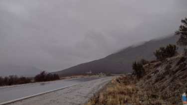 Desde el Distrito Río Negro de Vialidad Nacional recordaron que es obligatoria la portación de cadenas. Foto: gentileza