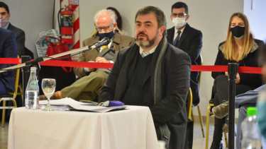 Sergio Cecci abrió las exposiciones ante el Consejo de la Magistratura. Foto: Marcelo Ochoa.