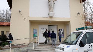 El consultorio respiratorio recibe a diario a pacientes con síntomas de covid. Fotos Juan Thomes. 