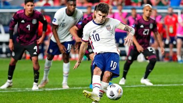 Pulisic le dio la victoria a Estados Unidos. (Foto: AP)