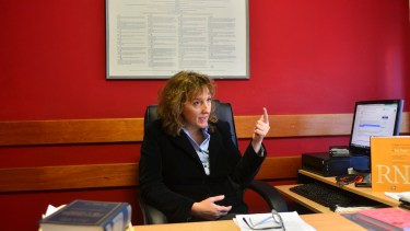 La abogada Griselda Ingrassia es una de las postulantes de Bariloche para cubrir una vacante en el STJ. (foto Alfredo Leiva)