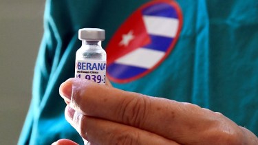En Cuba ya se inoculó al 10% de su población. 