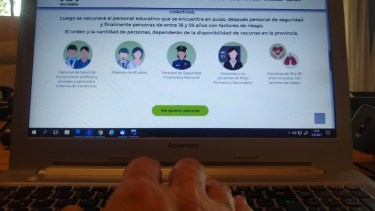 El sitio oficial funcionó en forma inestable ante la alta demanda.