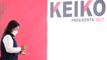 Keiko Fujimori denunció "irregularidades" en conferencia de prensa. Foto: AP