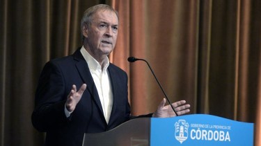 Juan Schiaretti, gobernador de Córdoba. 