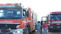 Imagen de Tres personas hospitalizadas tras un incendio en Centenario