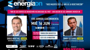 Mañana comienzan las octavas Jornadas de Energía del Diario Río Negro
