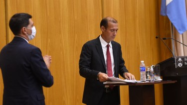 El mandatario solo tiene nueve diputados propios en el recinto. Foto: archivo Florencia Salto.