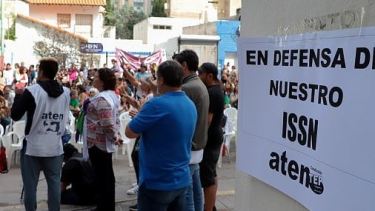 El movimiento de jubilados de ATEN denuncia que el ISSN sigue sin cobertura en el sector de traumatología.
(gentileza)