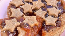 Imagen de Tarta integral de membrillo y almendras