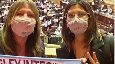 "Esto significa un paso más para lograr la igualdad real que buscamos", aseguró.