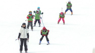 Cerro Chapelco, de San Martín de los Andes, pasar vacaciones de invierno en la Junior Academy. Foto Patricio Rodríguez.