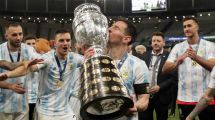 Imagen de Messi compartió un reflexivo balance del título y se acordó de Maradona
