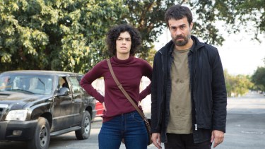 María Flor y Erom Cordeiro, protagonistas de "Los ausentes". (Foto: Prensa/Télam/CBRI).