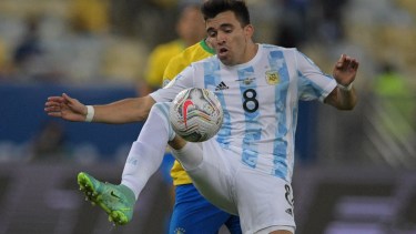 Marcos Acuña jugó una final histórica y se consagró con la selección nacional. 