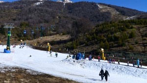 La cordillera tiene la mitad de la nieve que había en 2020