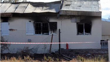 El incidente ocurrió el martes 29 de junio en el albergue de niñas. Foto: Florencia Salto.
