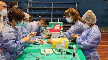 Son seis en total los centros de salud que tendrán las vacunas