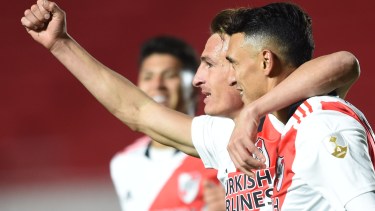 Brian Romero y Matías Suárez, la nueva dupla goleadora del River de Gallardo.