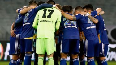 El plantel de Boca viene de quedar eliminado de la Copa Libertadores y hoy entrenó en Casa Amarilla. 