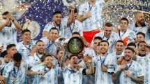 Imagen de El emocionante homenaje de Acuña en medio de los festejos de Argentina