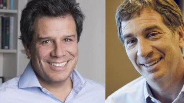 Facundo Manes y Diego Santilli competirán en las PASO por el primer lugar en la lista. 