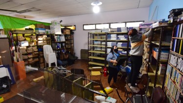 La biblioteca Juan Benigar en Plaza Huincul reabrió sus puertas (Gentileza)