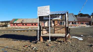 La hostería fue desmantelada el año pasado cuando no hubo turismo (Gentileza Hernan Irigaray)