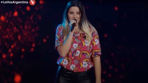 El debut de Daiana Urban, la segunda barilochense que brilló en La Voz