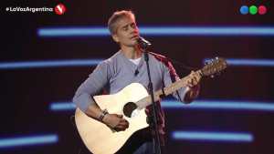 Esteban, el cantante de Neuquén que cautivó a la Sole en la Voz