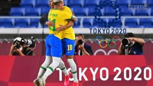 Brasil empezó a defender el oro con una victoria