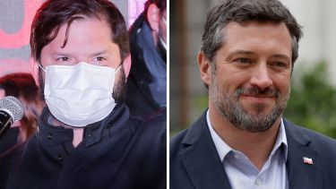 Gabriel Boric y Sebatián Sichel, los favoritos.