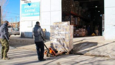 Nación envió a Neuquén, mas de 200 conservadoras para la vacunación contra el coronavirus. (Gentileza)