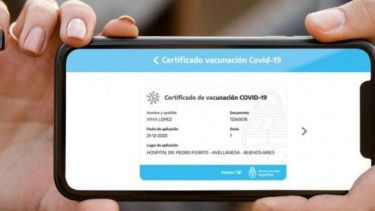 Aseguran que el pase sanitario Covid-19 estará listo esta semana
