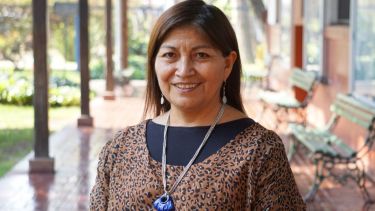 Loncón, de 58 años, tiene una extensa y reconocida tarea en lengua mapuche.-
