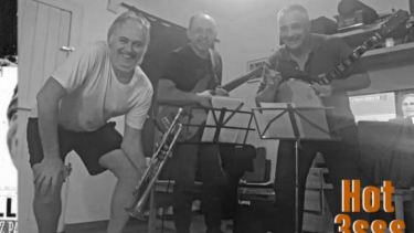 Jazz, este jueves a las 21 con el trío  HOT3SS. Foto gentileza