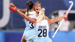 Las Leonas lograron su primera victoria en los Juegos