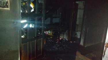 Una amplia proporción de la vivienda es de madera. Foto: Gentileza Ramón León ( FM de la Montaña).