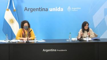 Foto: Transmisión Casa Rosada.