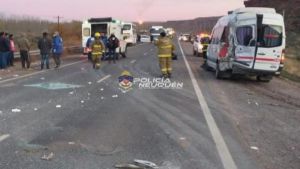 Finalizó el simulacro sobre Ruta 7, en Añelo y señalaron que fue «un éxito»