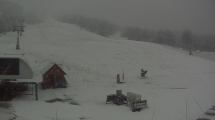 Imagen de Llegó la nieve al cerro Chapelco